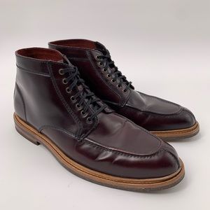 Cole Haan Burgundy Split Toe Boots Sz 10